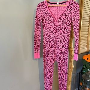 Victoria Secret leopard onesie